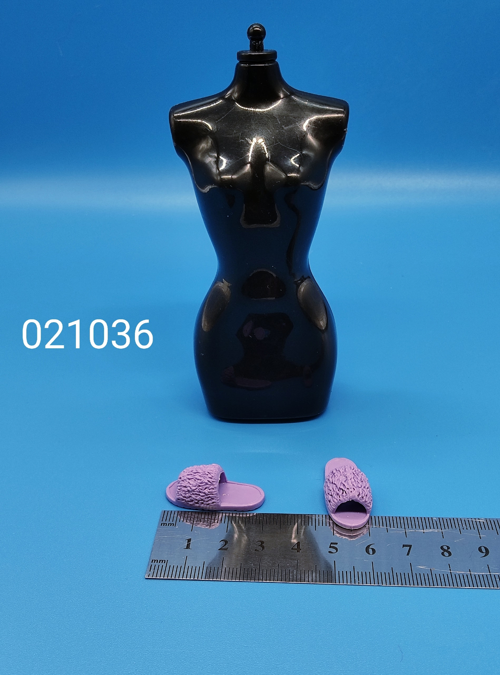 Обувь для куклы Барби шлёпки тапочки 021036