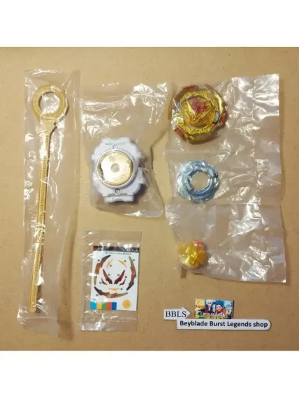 Волчок и лаунчер Dynamite Belial gold из B190 от Takara Tomy