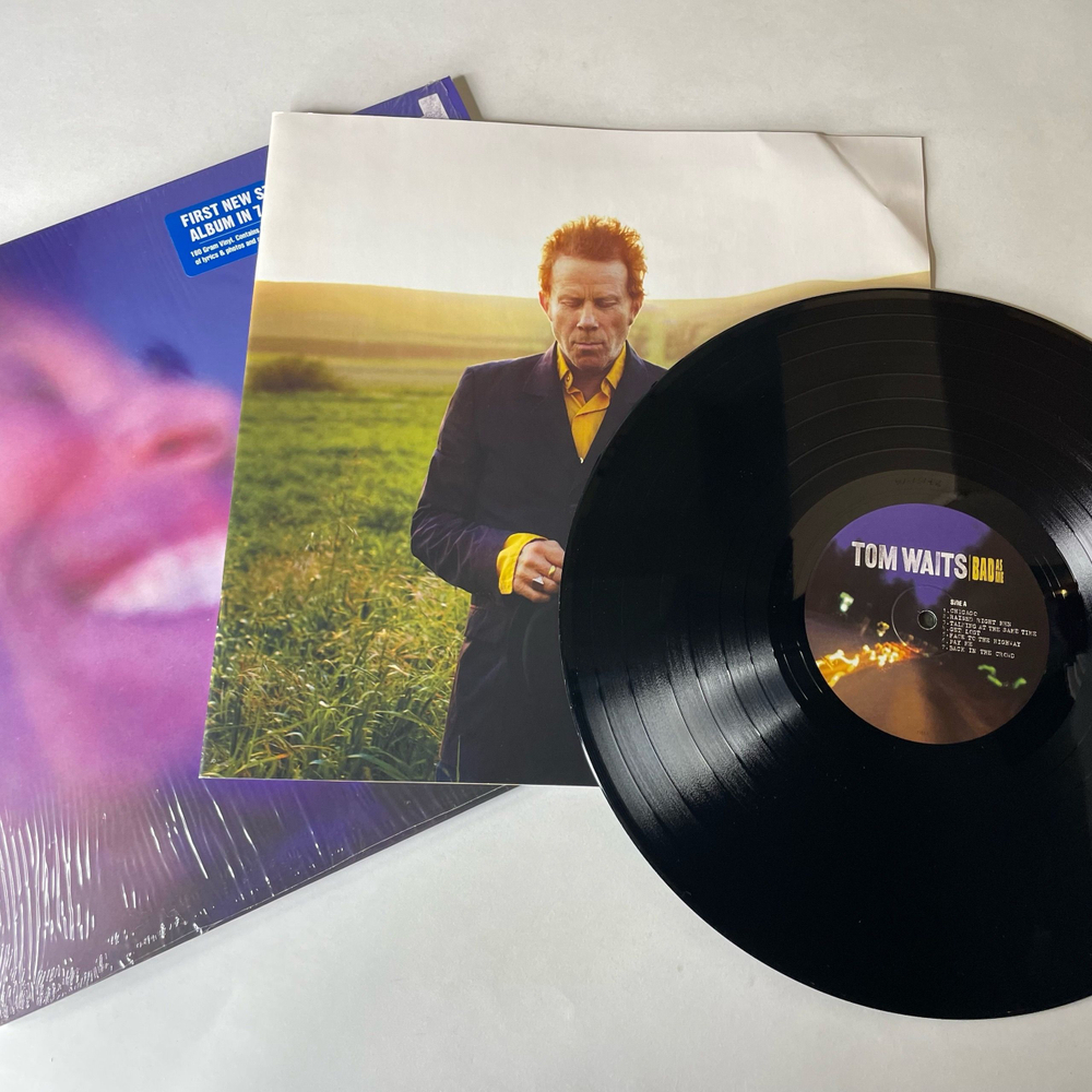 Винтажная виниловая пластинка LP Tom Waits Bad As Me (EU 2011) Винил и СД диск