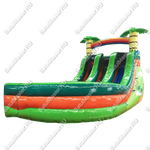 Батут-горка "Чудо-остров" 5,5*4,5*4,5 м