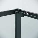 Душевой уголок Grossman Cosmo 120.K33.02.1280.21.00 120x80 стекло прозрачное/профиль черный матовый