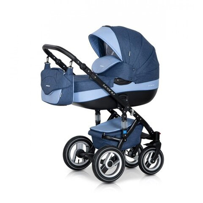 Детская коляска Riko Brano 2 в 1 (Синий/голубой)