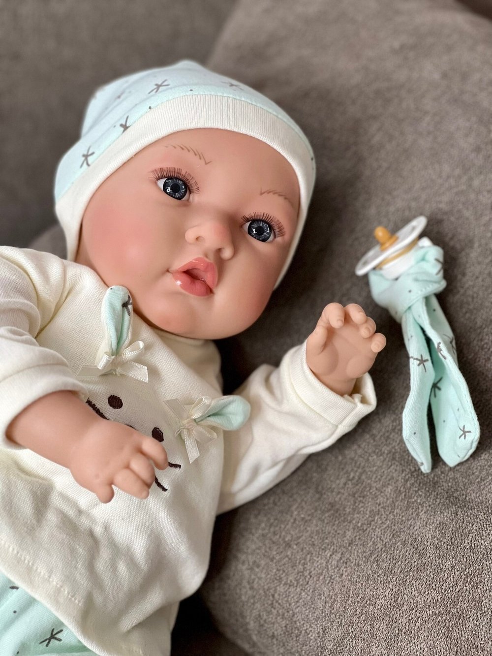 Кукла Nines 45см Susette мягконабивная в пакете (N2610K)