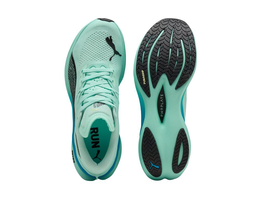Кроссовки для бега мужские Puma Deviate Nitro 3 Мятные