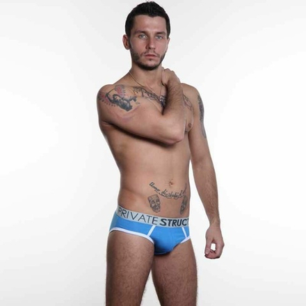 Мужские трусы слипы Private Structure Spectrum Low Rise Brief Royal Blue PST0019