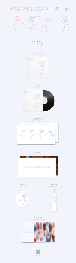 Винил LOVE YOURSELF 承 'Her' LP