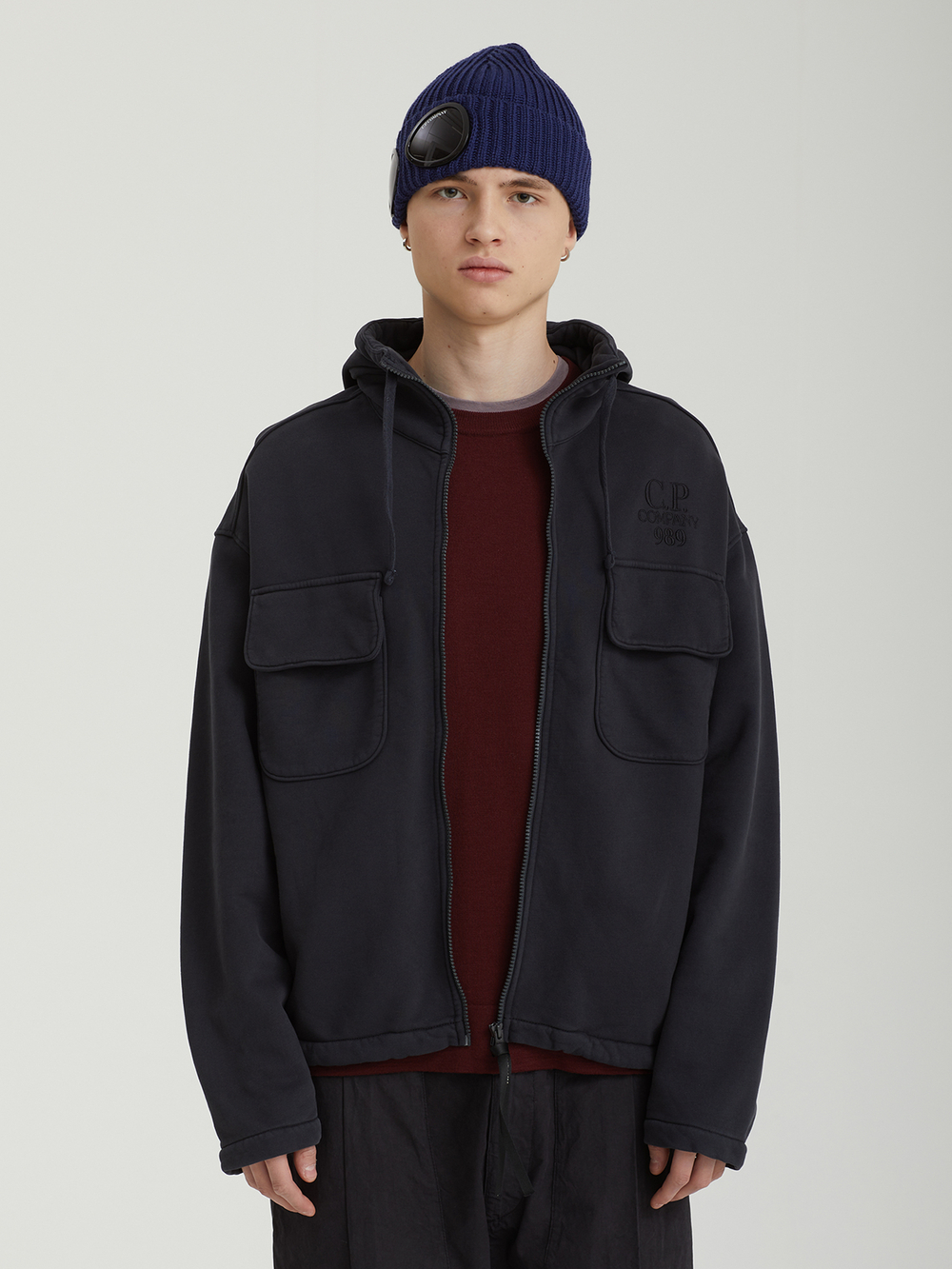 Мужская Толстовка In Brushed Emerized Diagonal Fleece