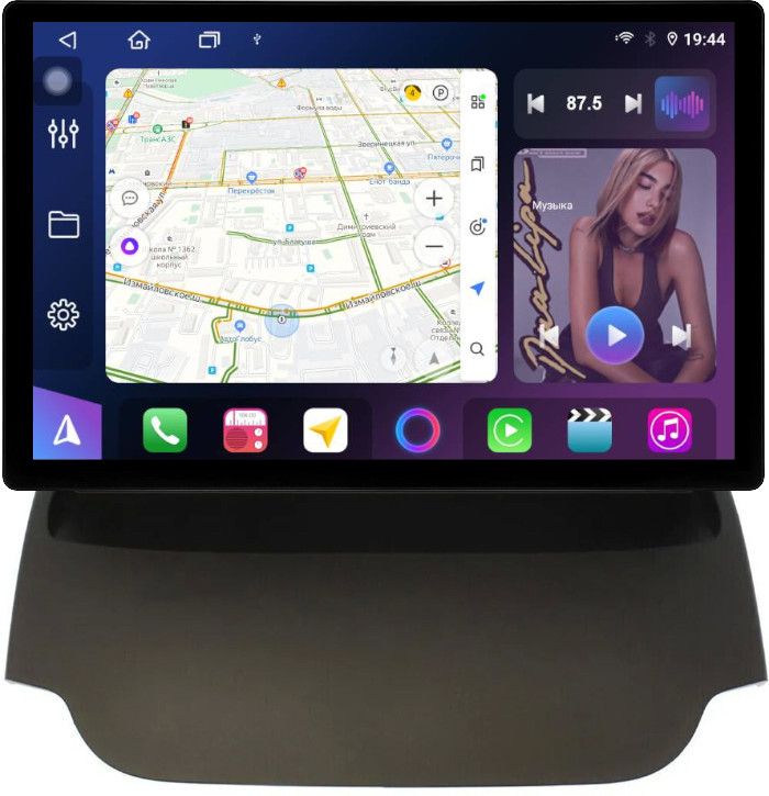 Магнитола для Ford EcoSport 2014-2017 - FarCar BX877 монитор 13" 2K QLED на Android 13, Быстрая, CarPlay, 4G SIM-слот