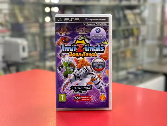 PSP Invizimals: Shadow Zone/Зона Теней (Полностью на русском языке)(требуется камера PSP) (Б/У)