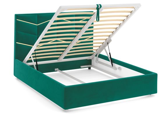 Кровать Line Gold 180 с подъемным механизмом - Velutto 33