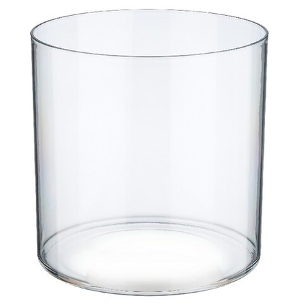 Вазон "Round" (пластик) D20xH20см (Прозрачный)