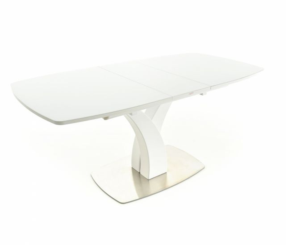 Стол Орлеан ПМ стекло OPTIWHITE 1400(1715)*850 (ос