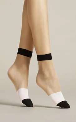 1079/G BICOLORE 15 DEN Носки женские