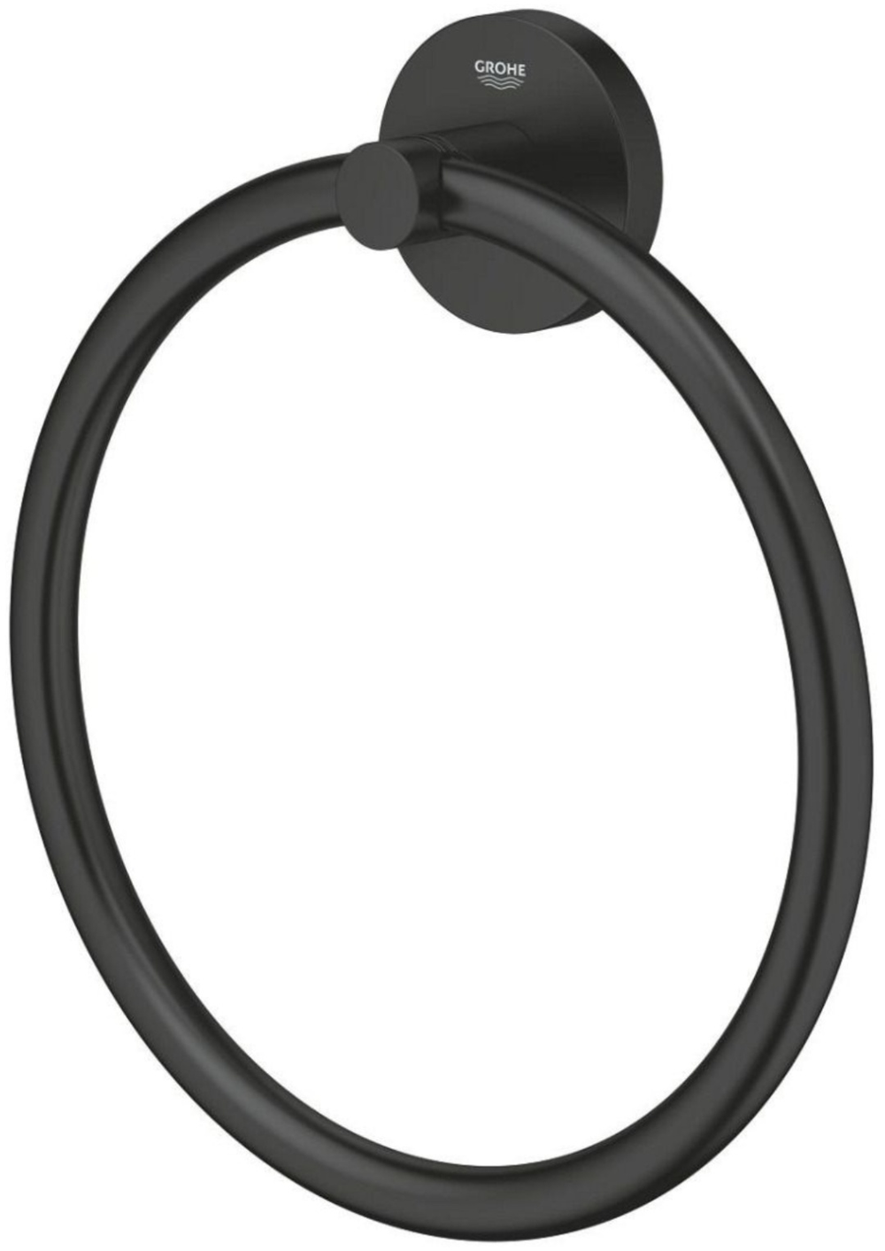 Кольцо для полотенца GROHE Essentials, матовый чёрный (1024612430)