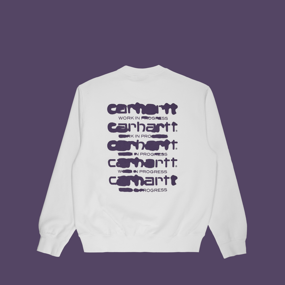 Толстовка мужская Carhartt WIP Ink Bleed Sweatshirt - купить в магазине Dice с бесплатной доставкой по России