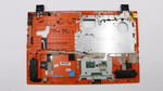 Верхняя панель клавиатуры (топкейс) для ноутбука Lenovo Flex 15 черный+оранжевый, с тачпадом (90205225), оригинал