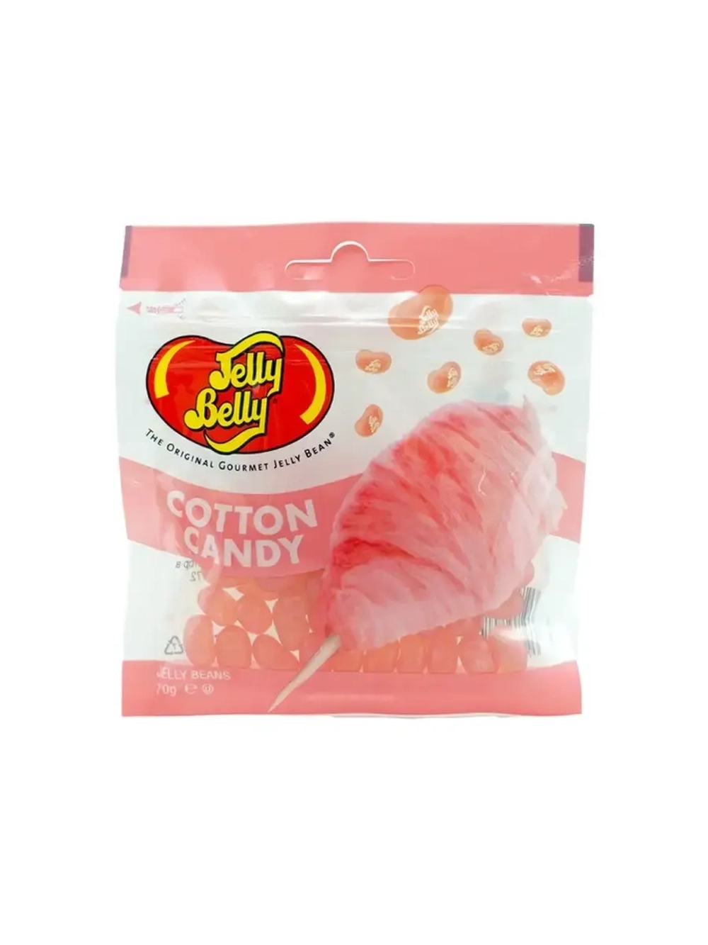 Драже Jelly Belly Cotton Candy со вкусом сахарной ваты