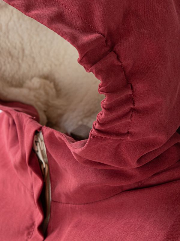 Куртка оверсайз на меху 