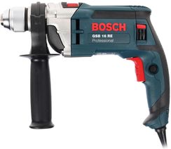Сетевая дрель Bosch GSB 16 RE (БЗП) ударная (3pin)