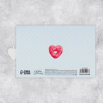 Интерактивная поздравительная открытка «В день рождения»,торт, 16 х 11 см