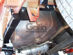 Фаркоп оцинкованный Galia F092A для FIAT Idea 2004-2012, Lancia Musa 2004-2012(паспорт и сертификат в комплекте)(без электрики)