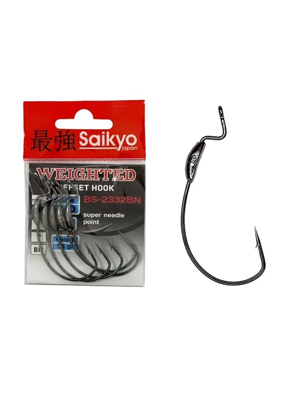 Крючки для рыбалки Saikyo BS-2332 Weighted BN