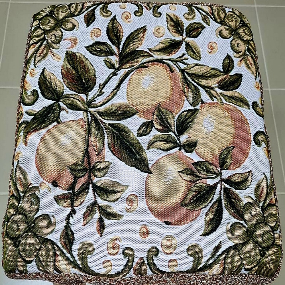 Чехол гобеленовый для табурета "ДВ.", дизайн: 596, размер 32*32см, Россия.