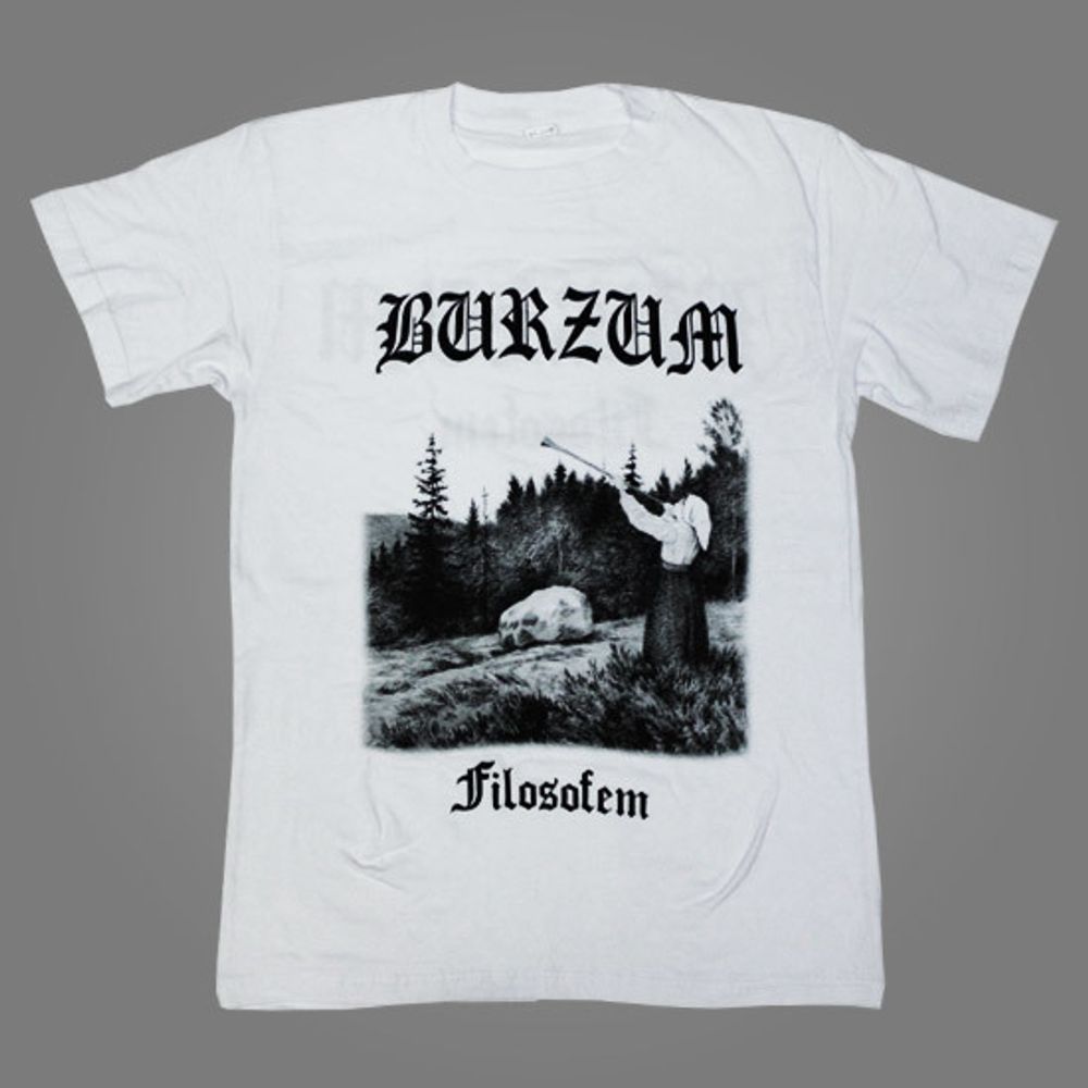 Футболка Burzum Filosofem  белая (492)