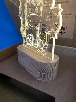 Единорожек с гравировкой-рисунком