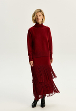 Свитер из кашемира с высоким воротом