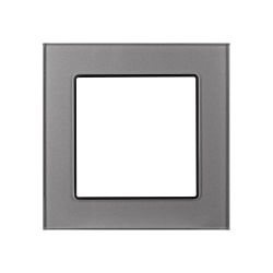 Рамка стеклянная FRM-GLARE-GS-1-GR (Arlight, -) 043788