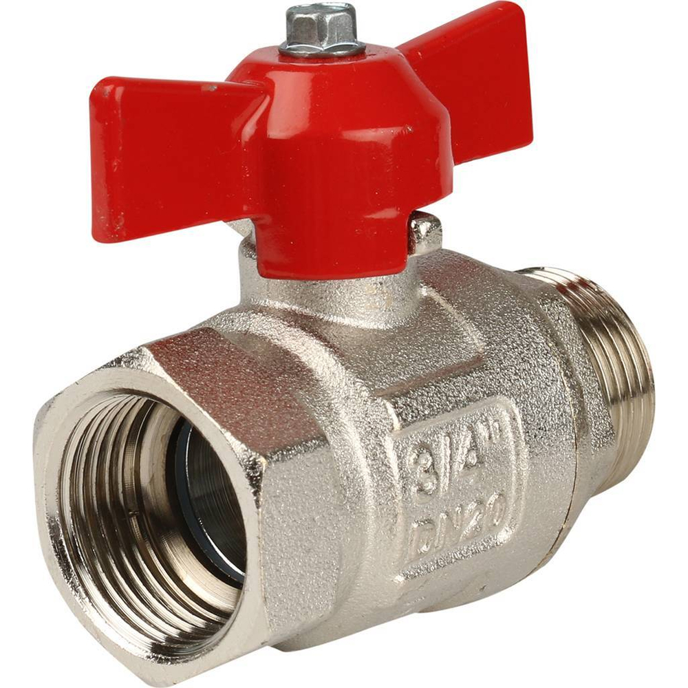 Кран шаровой ITAP IDEAL 3/4" внутренняя/наружная (бабочка)