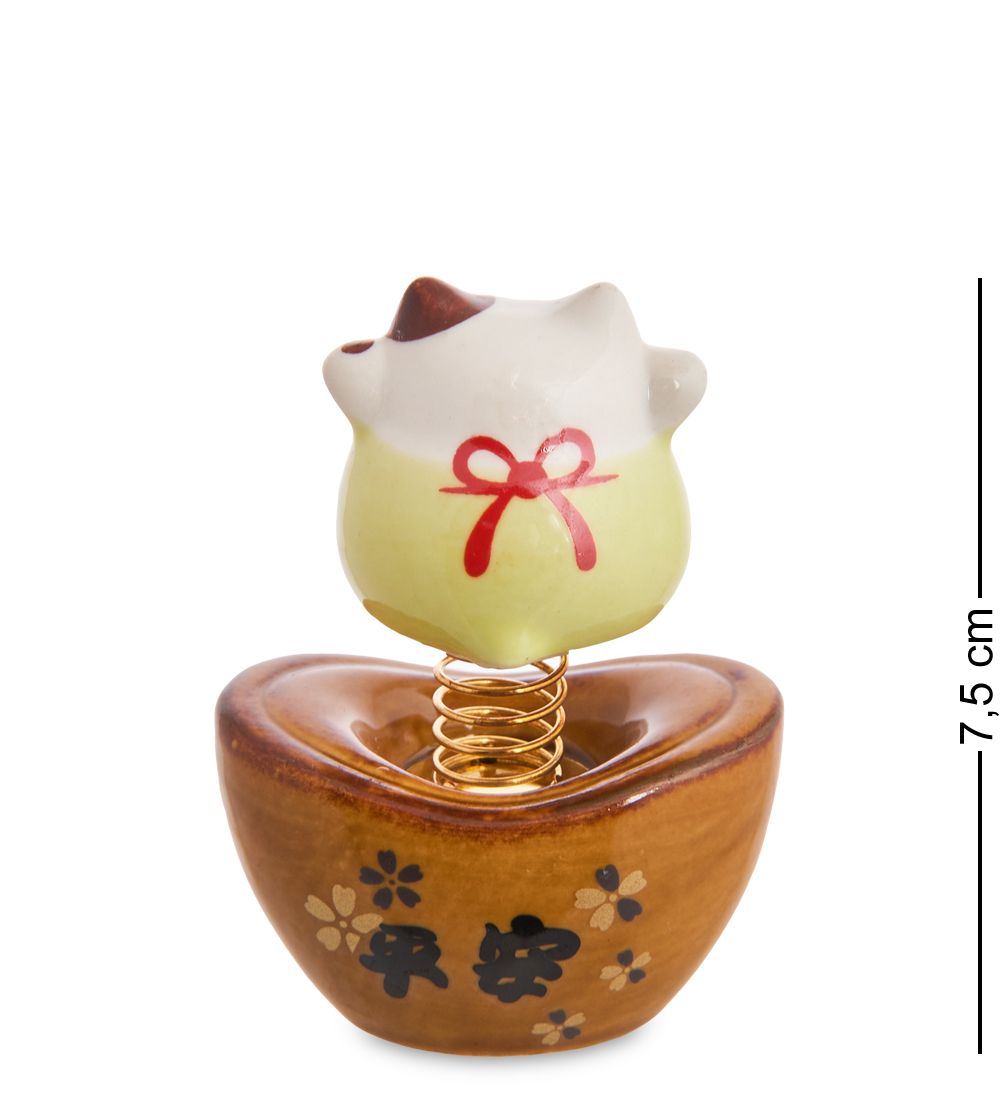 Lucky Cats KT-06/6 Фигурка на пружине «Кот»