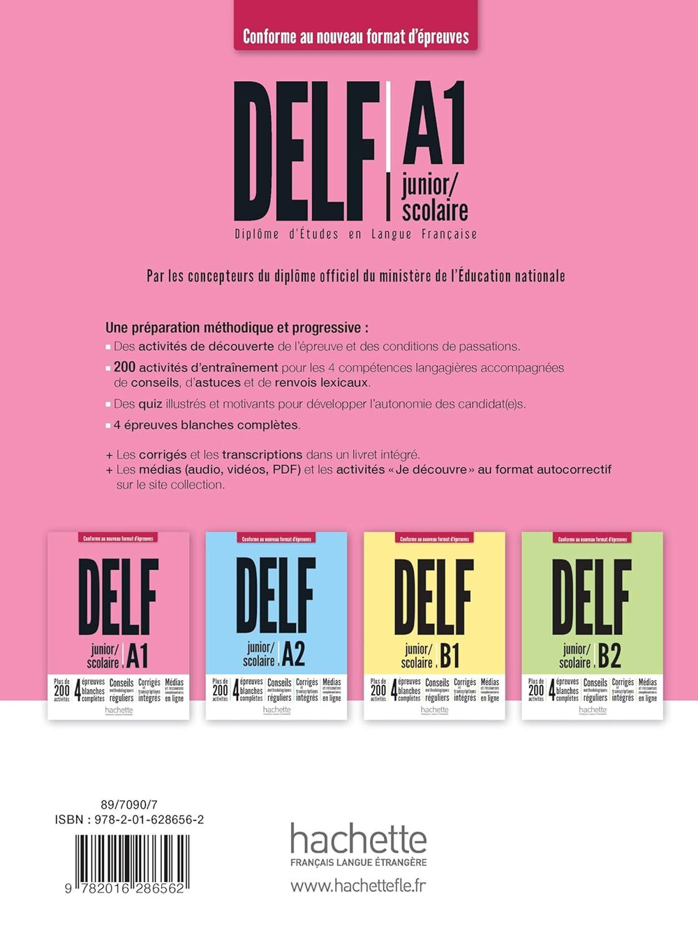 DELF Scolaire et Junior A1 Nouveau format