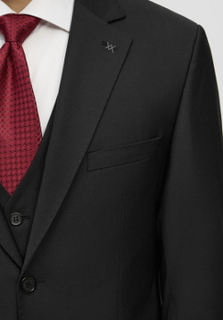 Мужской классический костюм (черный) А51