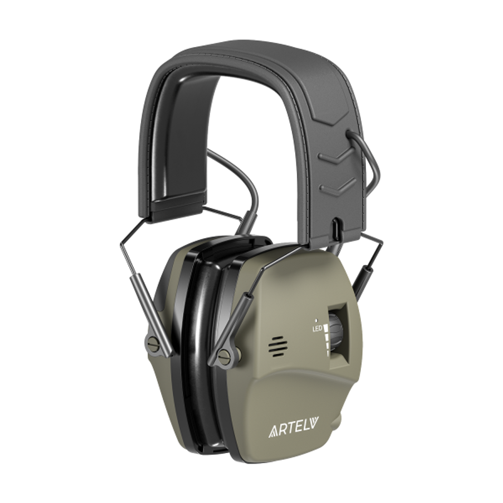 Активные наушники ARTELV КРЕЧЕТ Зеленые