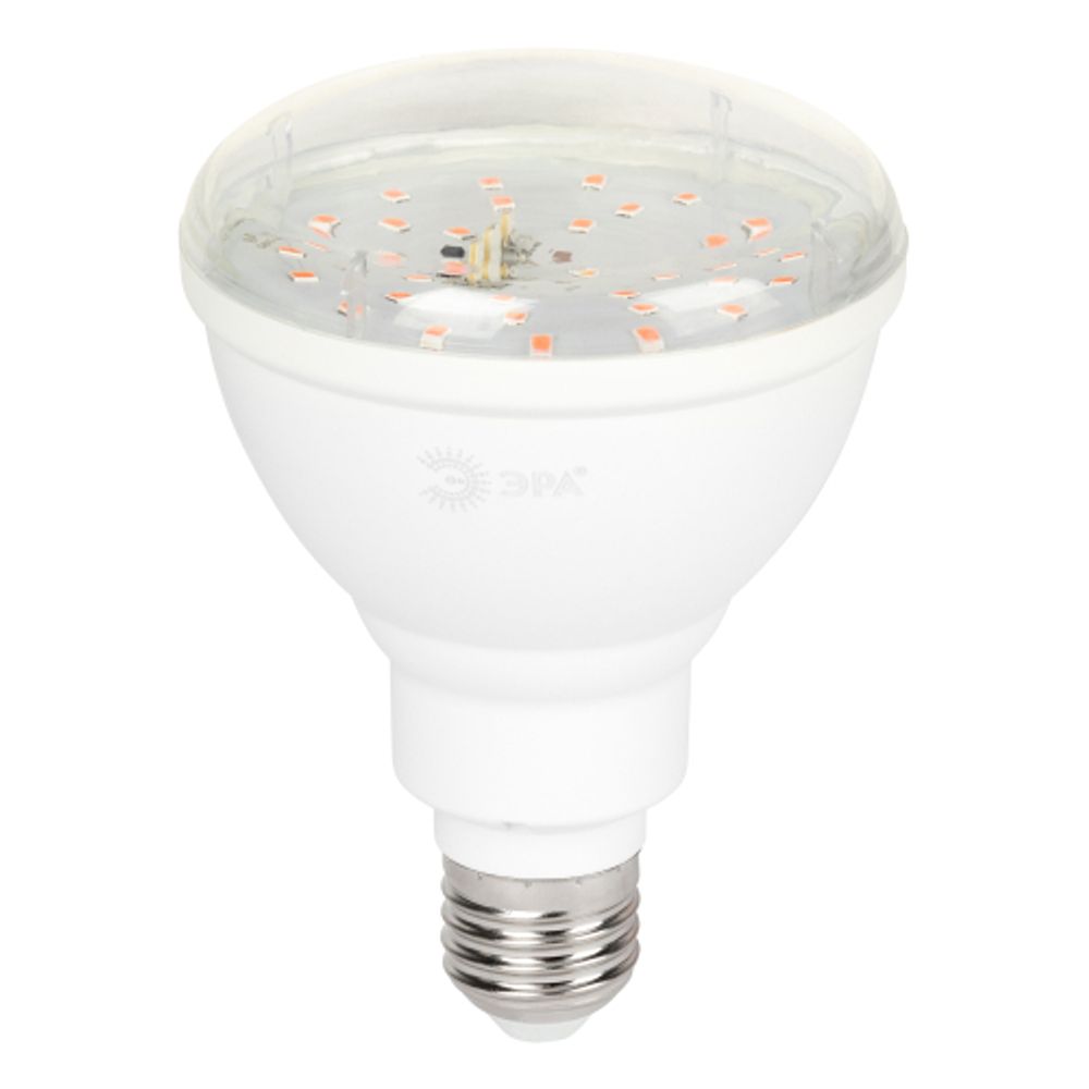 Фитолампа для растений светодиодная ЭРА FITO-16W-RB-E27-K красно-синего спектра 16 Вт Е27 | Фитолампы Е27