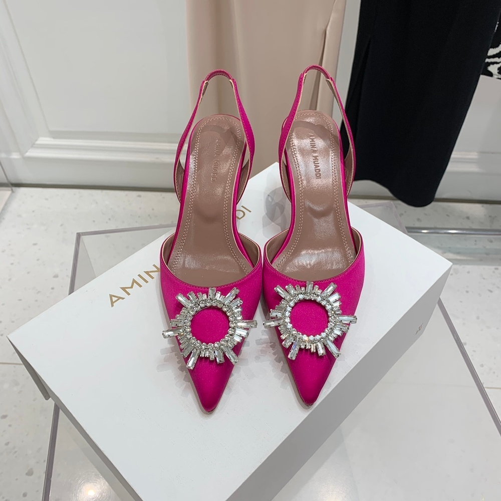 Amina Muaddi Pumps