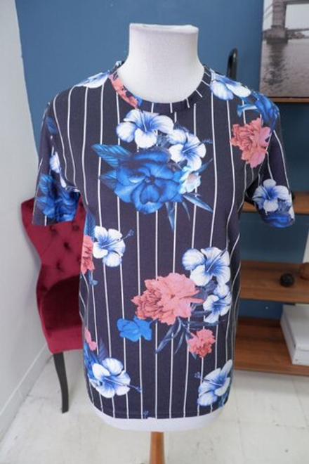 Туника Fsbn с цветочным принтом 44 размер