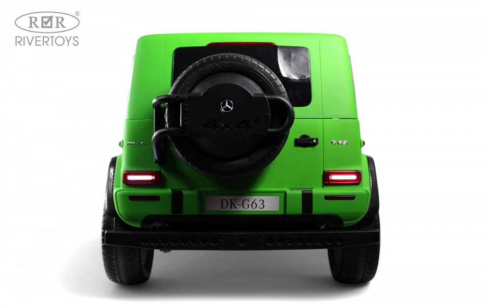 Детский электромобиль RiverToys Mercedes Benz G63 Y777YY GREEN-MATTE/зеленый матовый