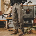 Брюки хлопковые для мужчин JerRenault американские ретро осенний сезон