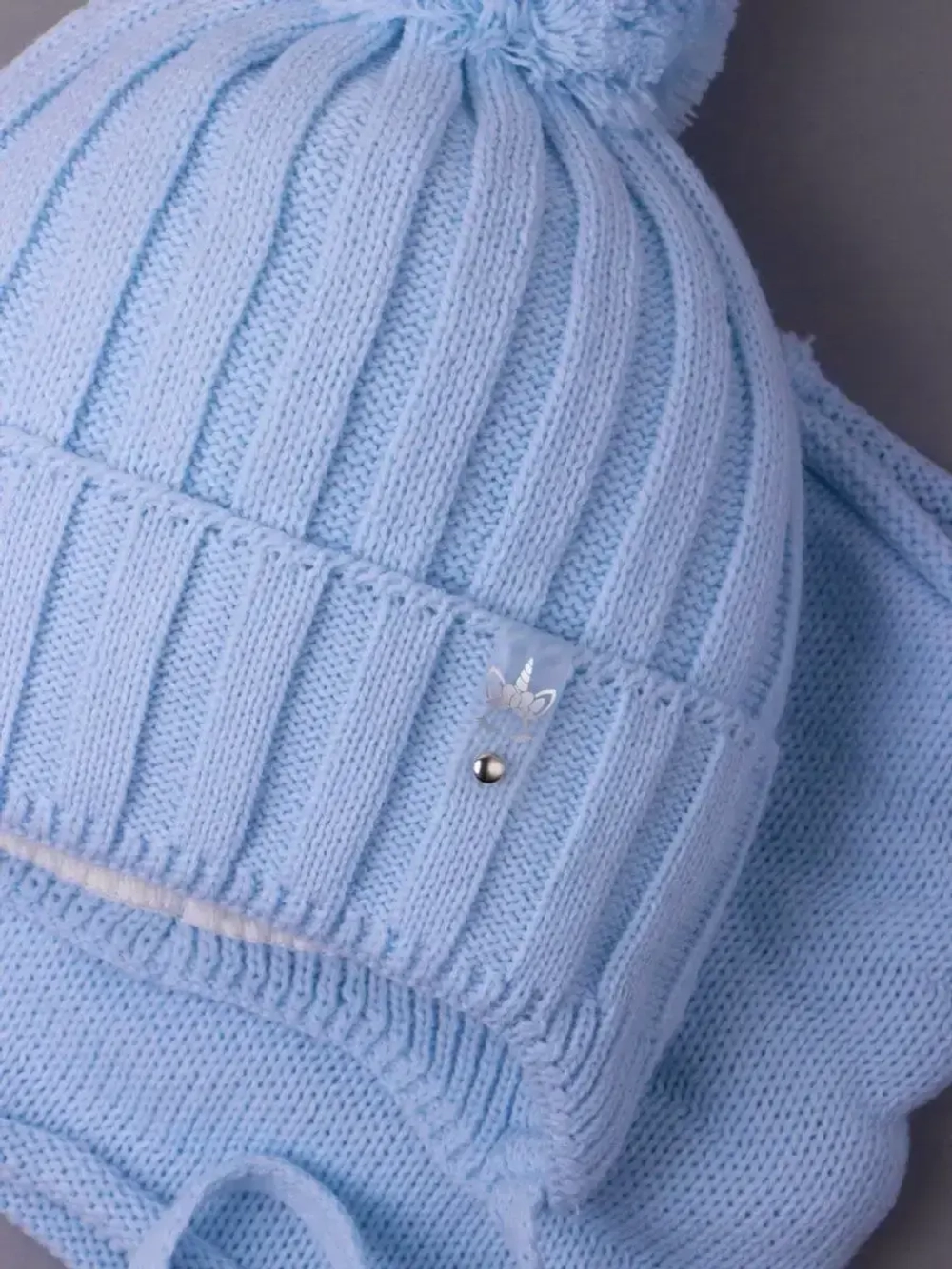 Шапка для девочек осенняя и снуд