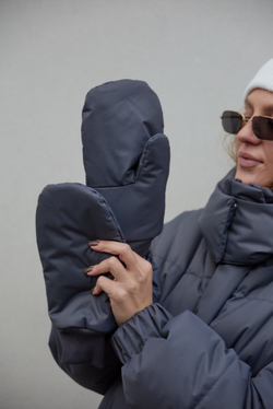 Пуховик COLD SEASON, асфальт