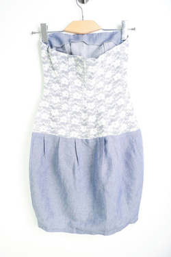 Платье-бондо Blands льняное, визуально на 42 размер