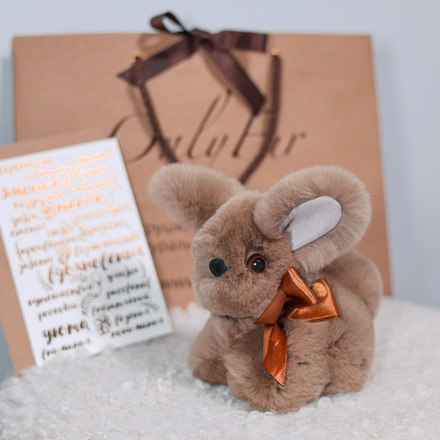 Кролик Тёпа маленький (бежевый)