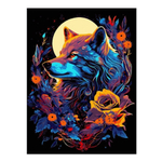 Картина по номерам 30*40см "Под луной" (на подрам.) (Lori)