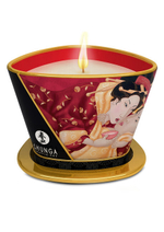 Свеча-массажное масло Romance (аромат клубники и шампанского) 170 мл (Цвет: белый)