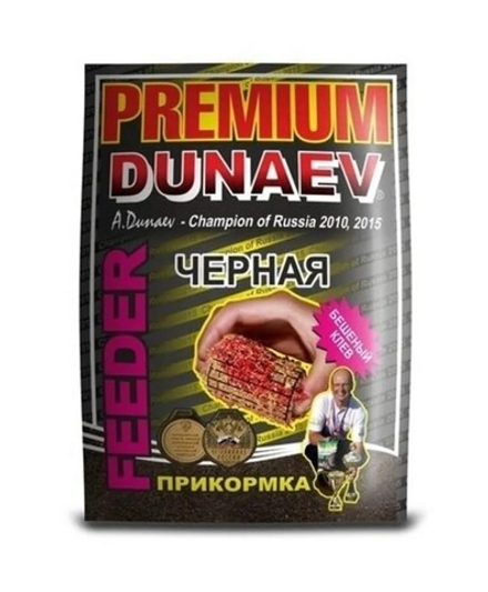 Прикормка DUNAEV-PREMIUM 1кг Фидер Черная