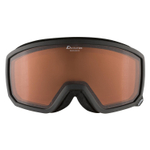 2025 Маска ALPINA Scarabeo S Black Matt/Orange кат. 2