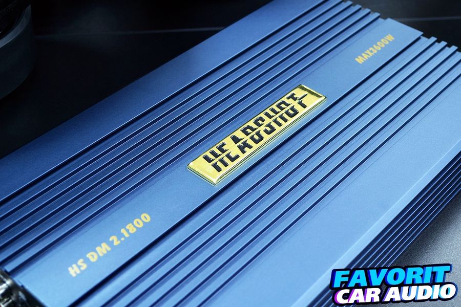 В наличии двухканальный усилитель класса D, Kicx Серии HeadShot!